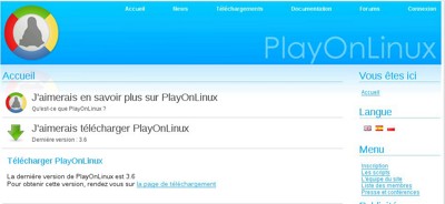 la page de POL