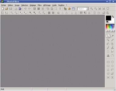 PhotoFilre se lance